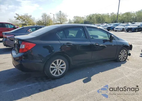 2012 Honda Civic Ex из США, поврежденный, VIN 19XFB2F80CE024520